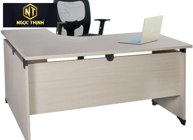 Bàn lượn gỗ công nghiệp Melamine hình chữ L ATL14K & ATL16K